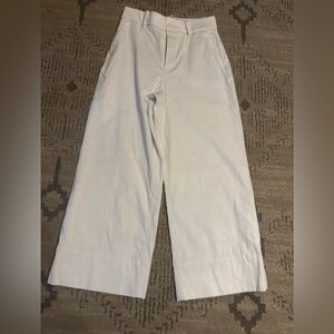 Spanx White Wide Leg Trouser Pants Small Petite High Rise Stretch